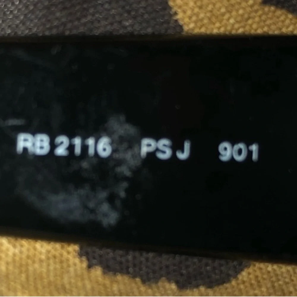 Rayban black with black lens sunglasses with case